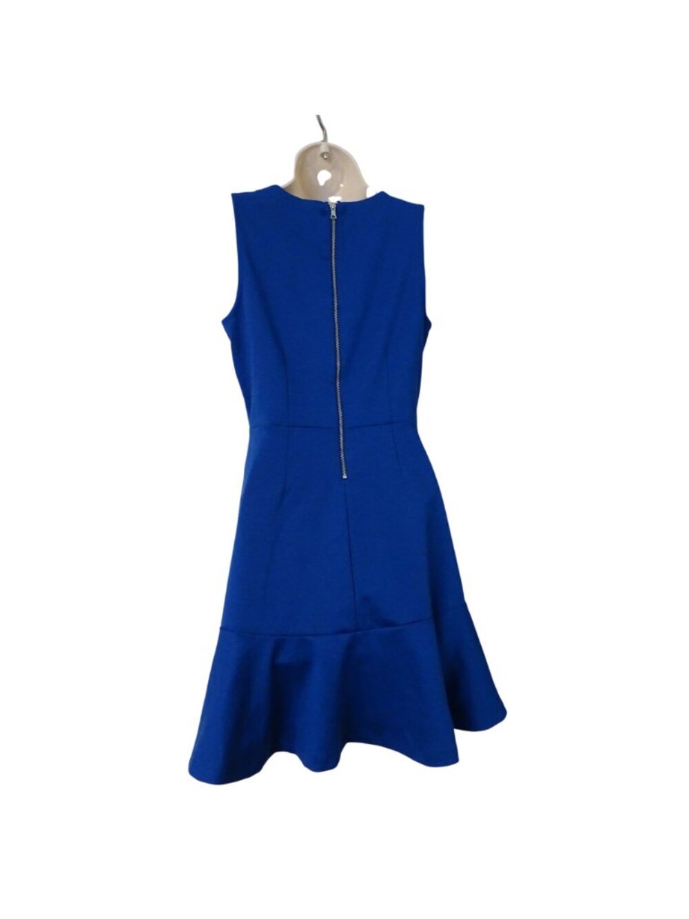 Gap Blue Sleeveless Fit and Flare Flounce Skater Dress Women Size 2 Blue Office - Picture 4 of 10